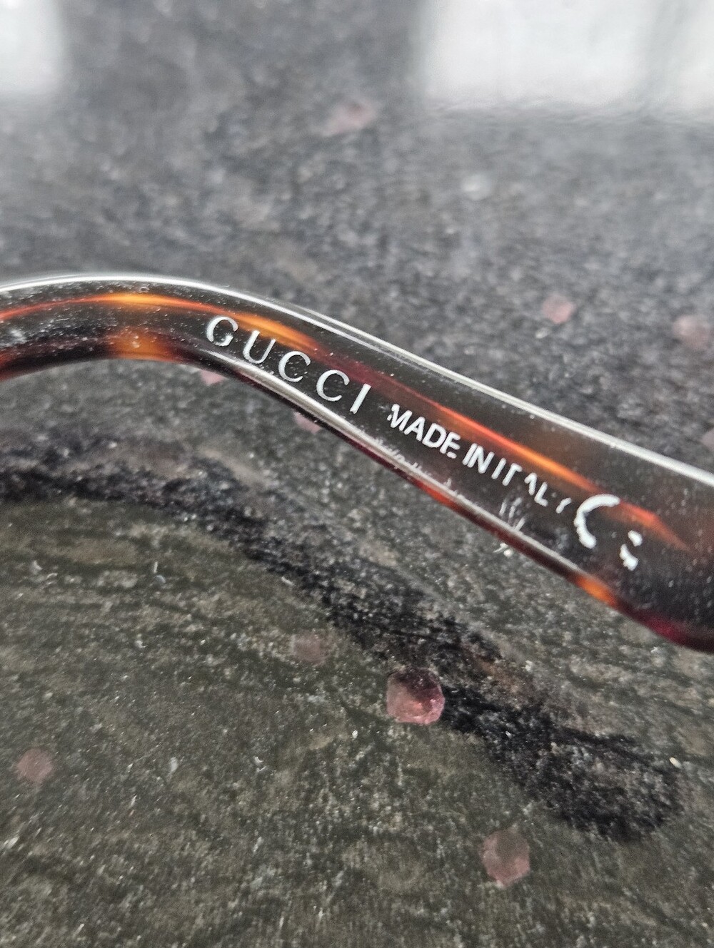 Gucci Brown Tortoise Shell Cat-Eye Eyewear No. 3639 OXB - Picture 8 of 10